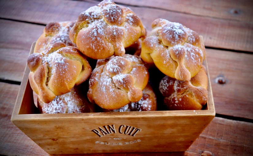 Pan de muerto&nbsp;mexicain