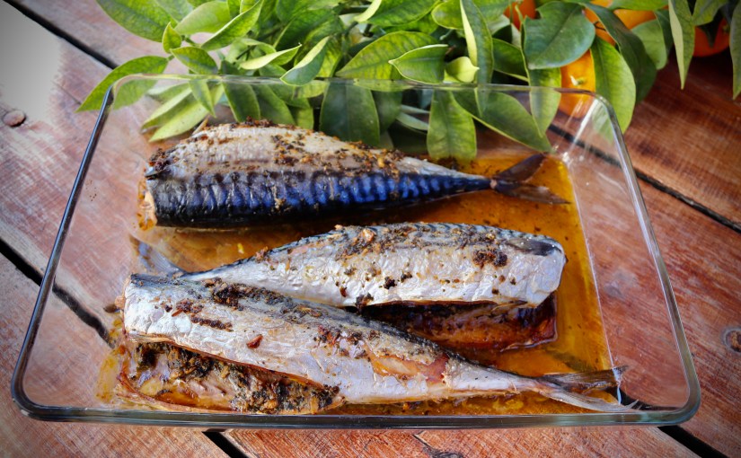 Maquereau à la&nbsp;chermoula