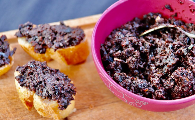 Tapenade d’olives noires