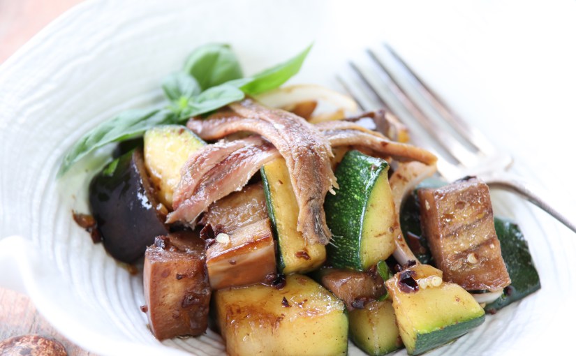 Salade de légumes&nbsp;grillés