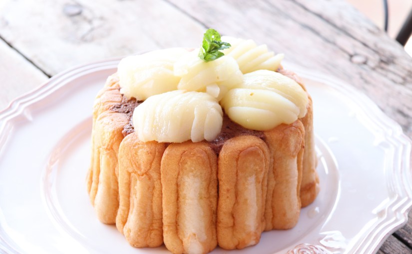 Charlotte poire chocolat