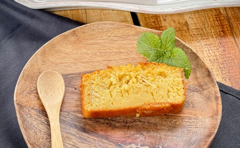 Cake à l’orange et fleur&nbsp;d’oranger